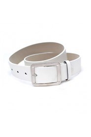 Unisex Buckle,Casual Leather All Seasons