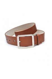 Unisex Buckle,Casual Leather All Seasons