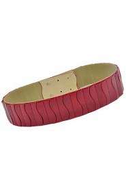 Women PU/ Other Wide Belt,Party All Seasons