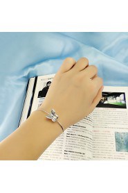 New Guarantee 925 Sterling Silver Butterfly Accessories Bangles For Women Party Fine Jewelry Bracelets & Bangles