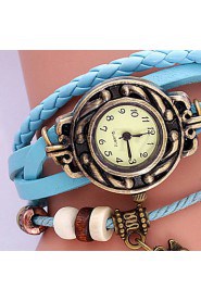 Owl Decaretion Watch(Blue)