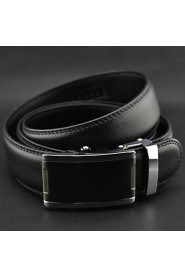 Men's Fashion rends Automatic Buckle Leather Belt