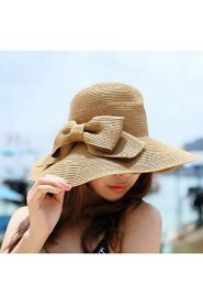 Women Straw Straw Hat,Casual Summer