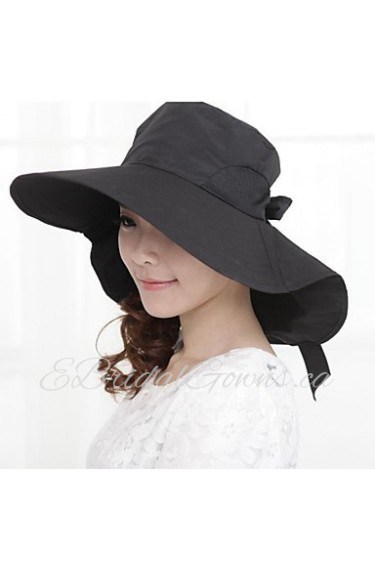 Women Polyester Sun Hat,Casual Summer