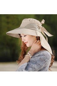 Women Polyester Sun Hat,Casual Summer