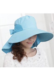 Women Polyester Sun Hat,Casual Summer