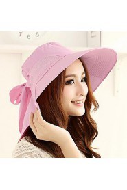 Women Polyester Sun Hat,Casual Summer