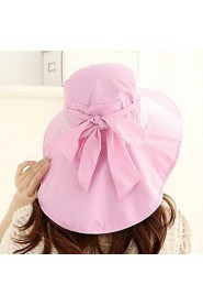 Women Polyester Sun Hat,Casual Summer