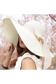 Women Vintage/Casual Summer Straw Floppy Hat