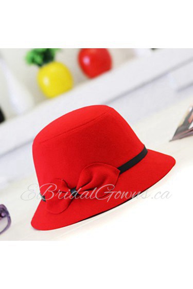 Lady Bucket Hat Vintage Cute Hat