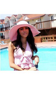 Korean Version Of The Summer Beach Hat Large Brimmed Hat Bow Dome Lady Hat