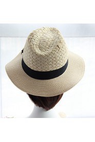 Women Straw Bow Beach and Jazz Hat,Cute/ Party/ Casual Spring/ Summer/ Fall