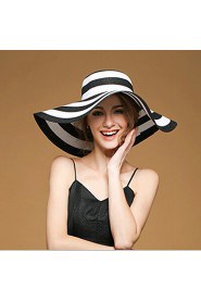 Women Linen/Straw Floppy Hat , Cute/Party/Casual Summer