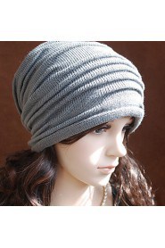 Unisex Korean Style Folding Knitting Wool Cap