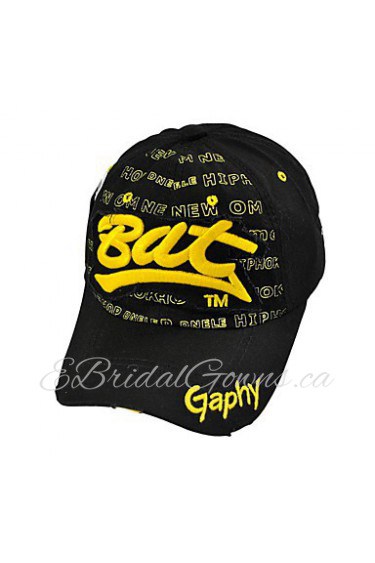 Korean Men And Women Couple Summer Baseball Cap Letter Embroidery Viso Hat