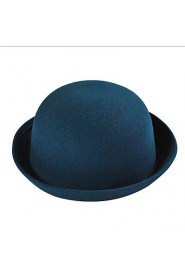 Dome Of Autumn And Winter Cashmere Woolen Hat Crimping Fashion Candy-colored Solid Topper