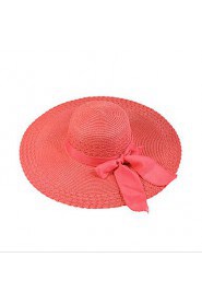 Korean Version Of The Summer Beach Hat Large Brimmed Hat Bow Dome Lady Hat