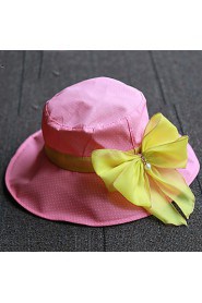 Women Casual Elegant Outdoor Shopping Trips Sun Visor Bow Hat