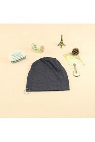 Unisex Casual All Seasons Cotton Beanie