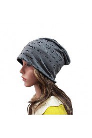 Women Cotton Beanie/Slouchy , Casual Winter