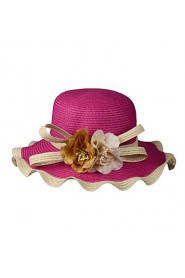 Women Straw Floppy Hat , Casual Summer