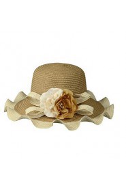 Women Straw Floppy Hat , Casual Summer