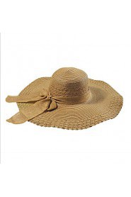 Korean Version Of The Summer Beach Hat Large Brimmed Hat Bow Dome Lady Hat