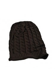 Couple Diamond Knitting Wool Outdoor Tide Hedging Hat