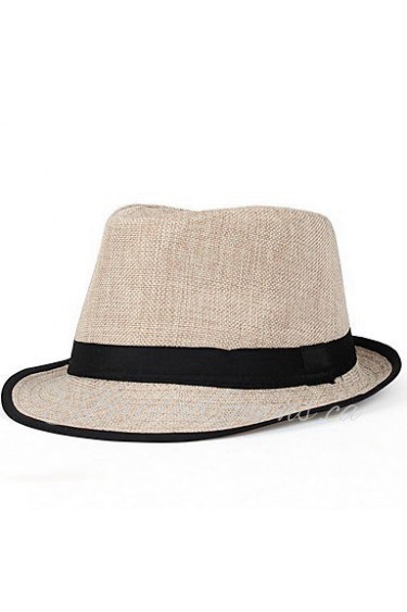 Men Vintage Summer Fedora Hat