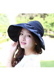 Women Casual Summer Linen Straw Hat