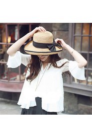 Women Straw Straw Hat , Casual Summer