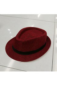 Korean Summer Tide Unisex Hat British Flax Gentleman Jazz Hat