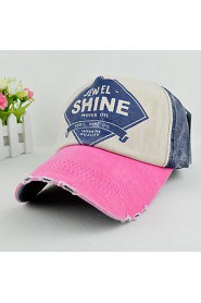 Unisex Korean Style Words Pattern Sport Outdoor Baseball Cap