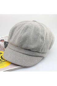 Women Wool Newsboy Cap , Cute Winter