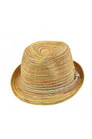 Tails Rainbow Woven Straw Hat Bohemia Female Summer Beach Hat