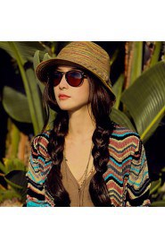 Tails Rainbow Woven Straw Hat Bohemia Female Summer Beach Hat