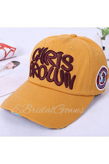 Letters Baseball Cap Spring And Summer Candy-colored Embroidery Hat