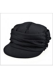 Women Knit Fashion Wrinkle Cotton Floppy Hat