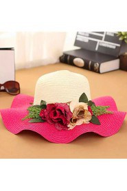 Women Straw Straw Hat,Vintage/ Cute/ Casual Summer