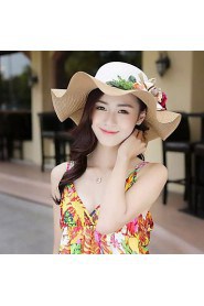 Women Straw Straw Hat,Vintage/ Cute/ Casual Summer