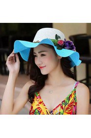 Women Straw Straw Hat,Vintage/ Cute/ Casual Summer