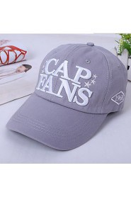 Unisex Spring Letters Printed Embroidered Baseball Cap Leisure Hat For Men And Women