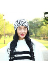 Couple Letters Printed Scarf Hat Multifunction Cotton Casual Fashion Hat