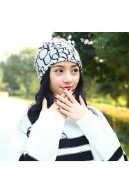 Couple Letters Printed Scarf Hat Multifunction Cotton Casual Fashion Hat