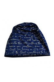 Couple Letters Printed Scarf Hat Multifunction Cotton Casual Fashion Hat