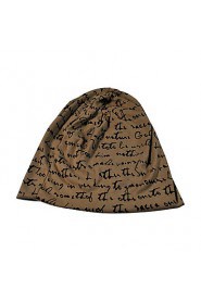 Couple Letters Printed Scarf Hat Multifunction Cotton Casual Fashion Hat