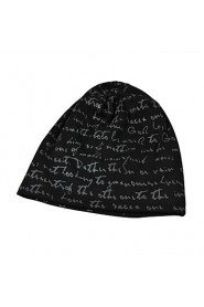 Couple Letters Printed Scarf Hat Multifunction Cotton Casual Fashion Hat