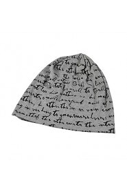 Couple Letters Printed Scarf Hat Multifunction Cotton Casual Fashion Hat