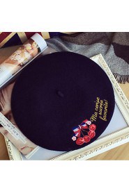 Fashion Women Wool Beret Hat,Cute/ Casual Spring/ Fall/ Winter