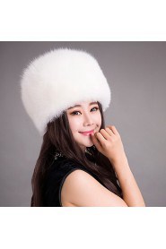 Women Faux Fur Accessory , Belt Not Included Winter Warm Thickening Fur Hat